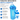 Shaker Azul Gym 600 Ml Vaso Mezclador