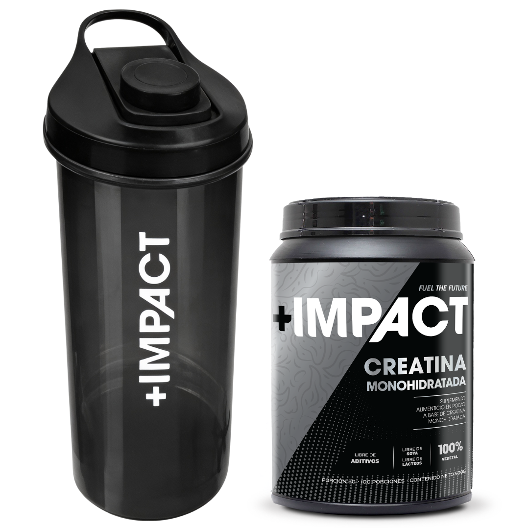 Creatina + Shaker negro