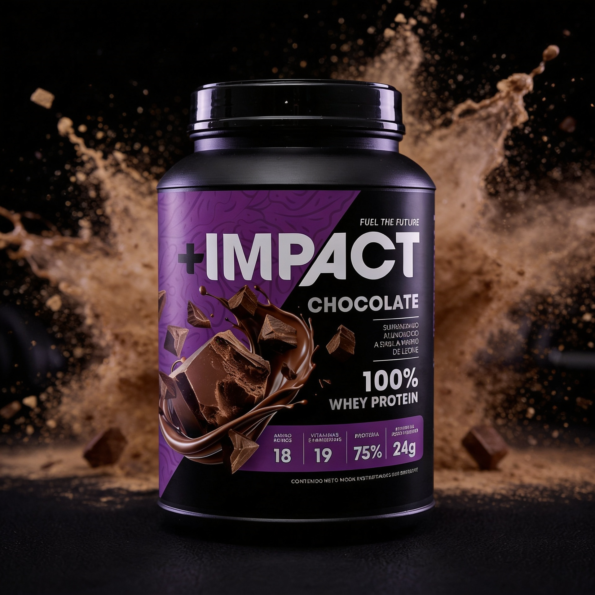 +IMPACT Proteína 100% Suero Chocolate 1.4 kg