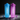 Combo shaker azul y morado