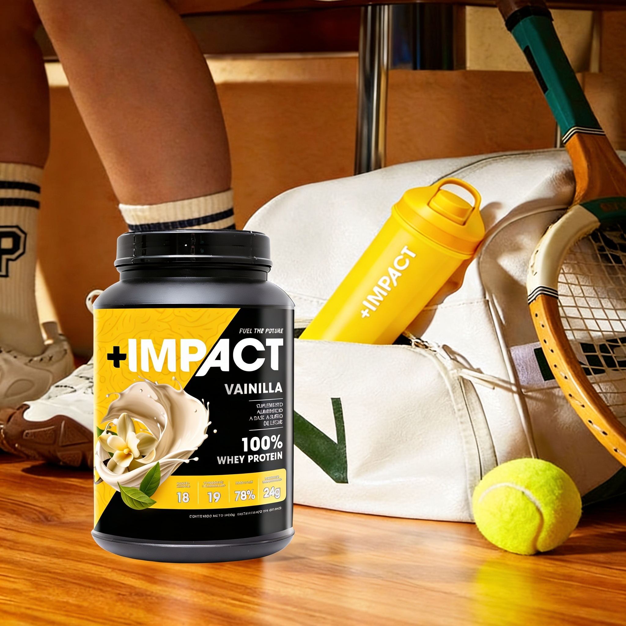 +Impact Whey Protein + Shaker