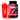 +Impact Whey Protein Sabor fresa + shaker rojo